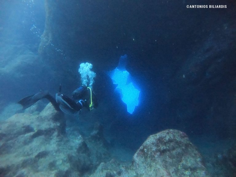 Blue Hole, proti island