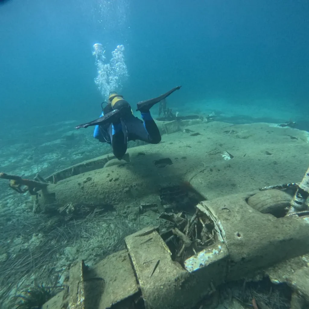Beechcraft RU-21A wreck
