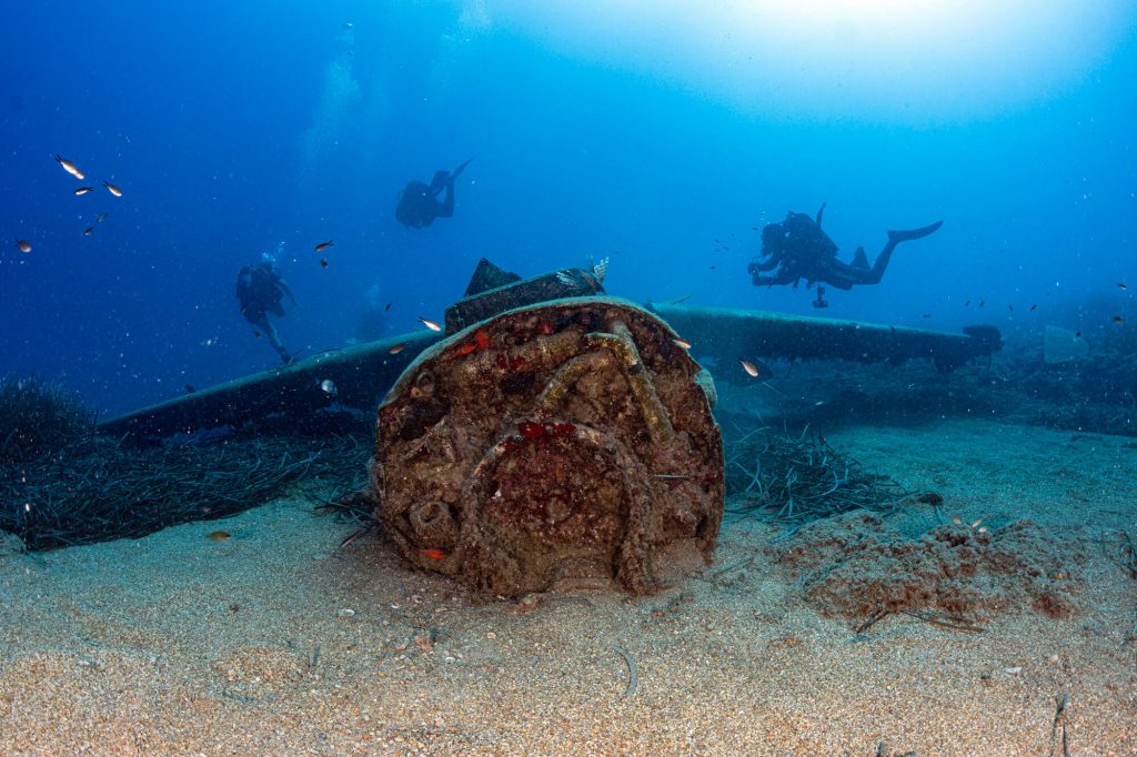 Messerschmitt Bf 109 Wreck Dive | Hersonissos, Crete