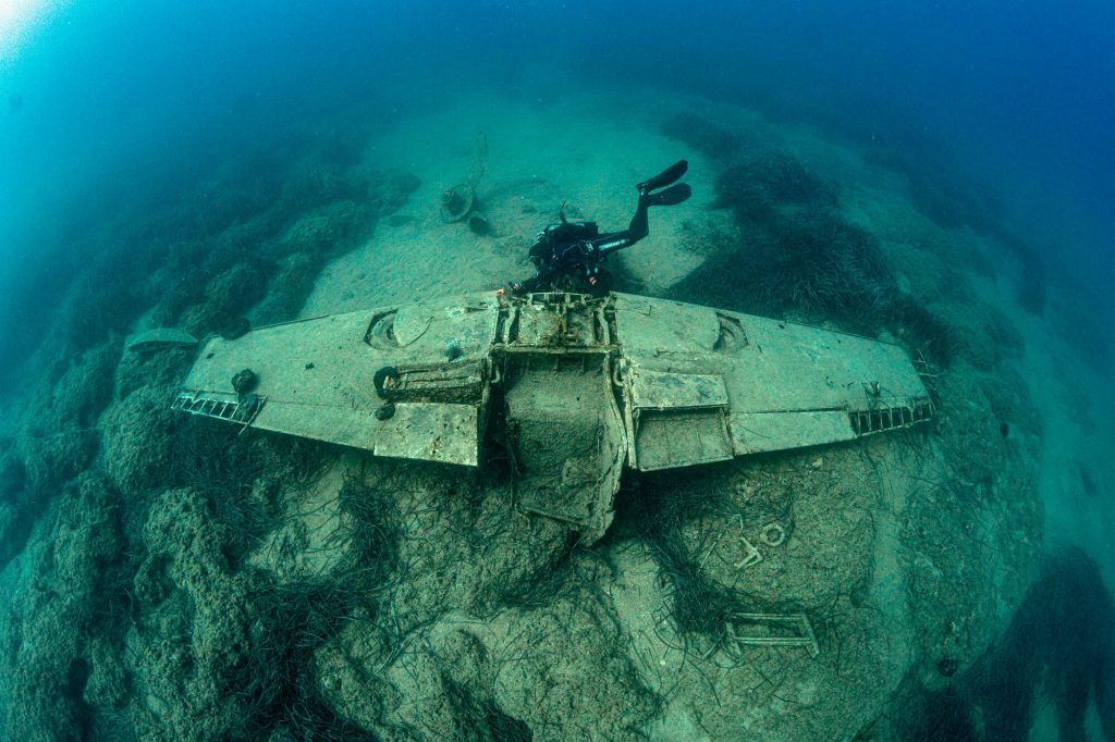 Messerschmitt Bf 109 Wreck Dive | Hersonissos, Crete