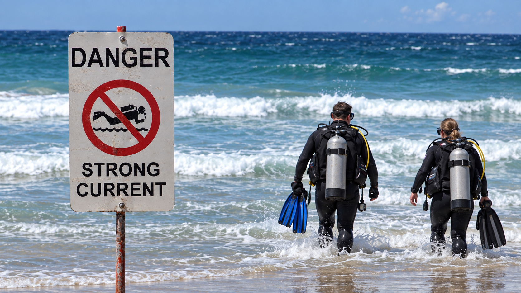 Strong Currents While Scuba Diving: What Should You Do?